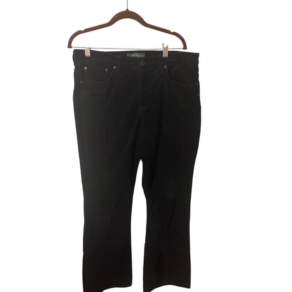 Lauren Ralph Lauren Jeans Co Corduroy Pants14P Stretch Straight Leg Minimalist